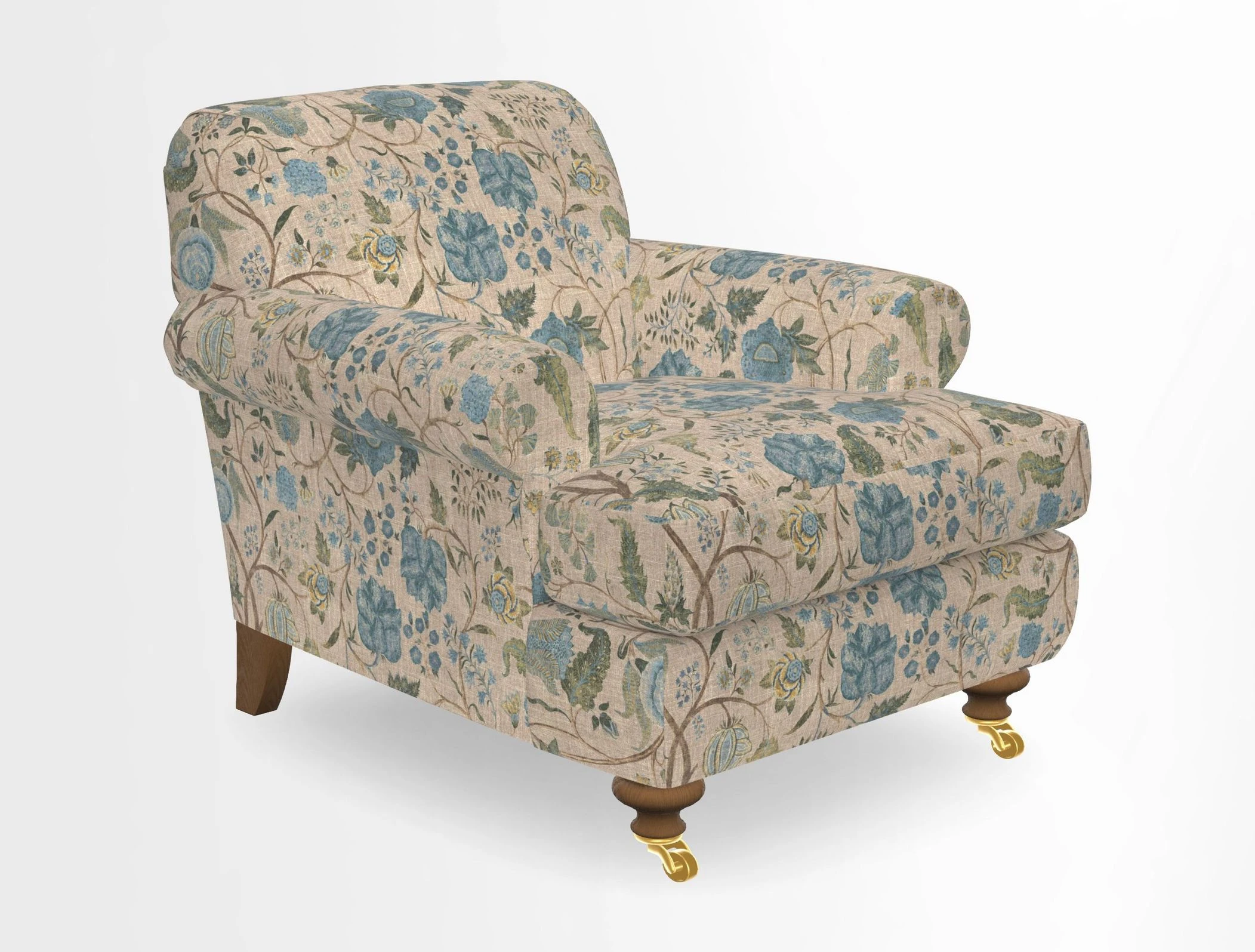 Hampton Chair in Two Tone Plain Biscuit