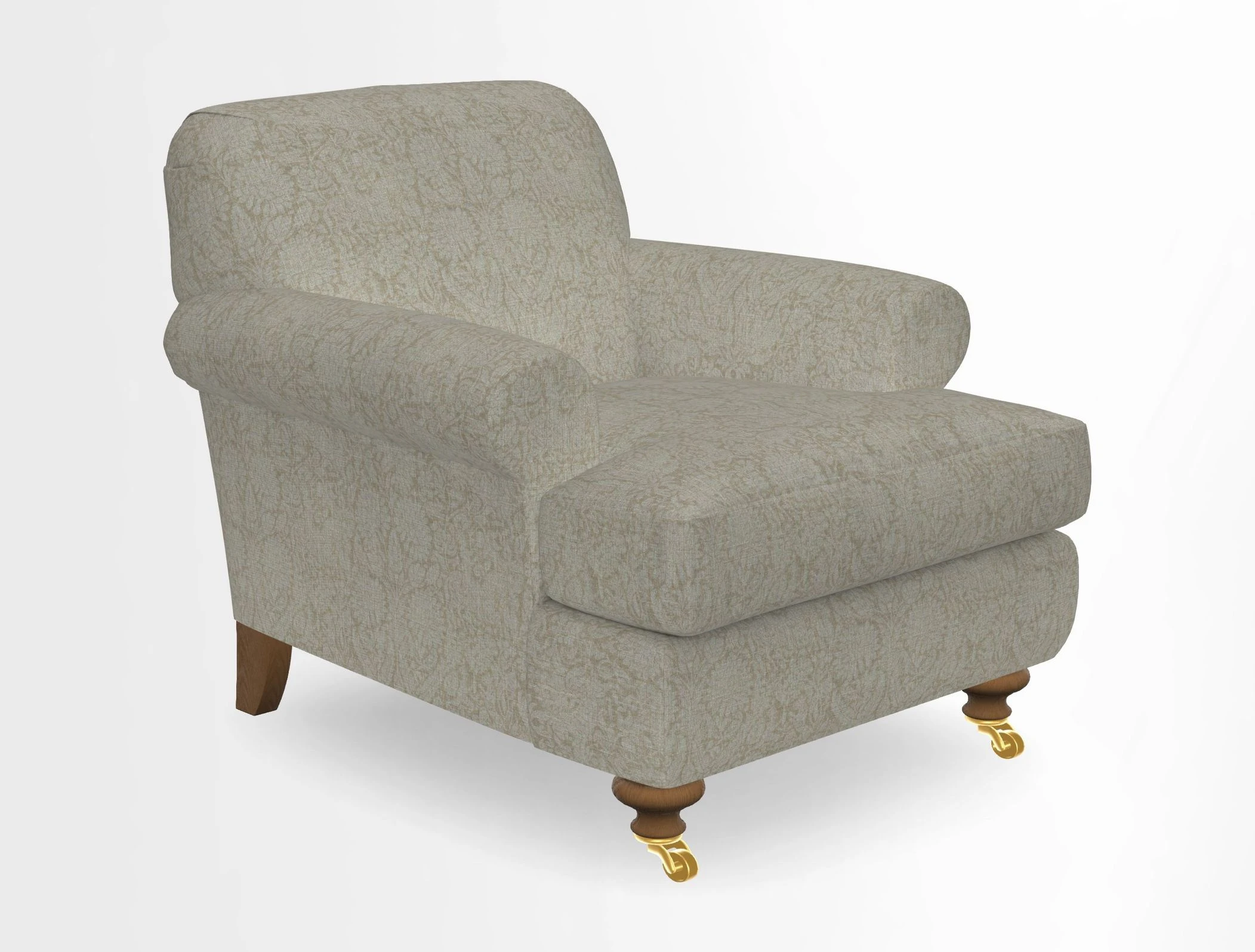 Hampton Chair in Two Tone Plain Biscuit