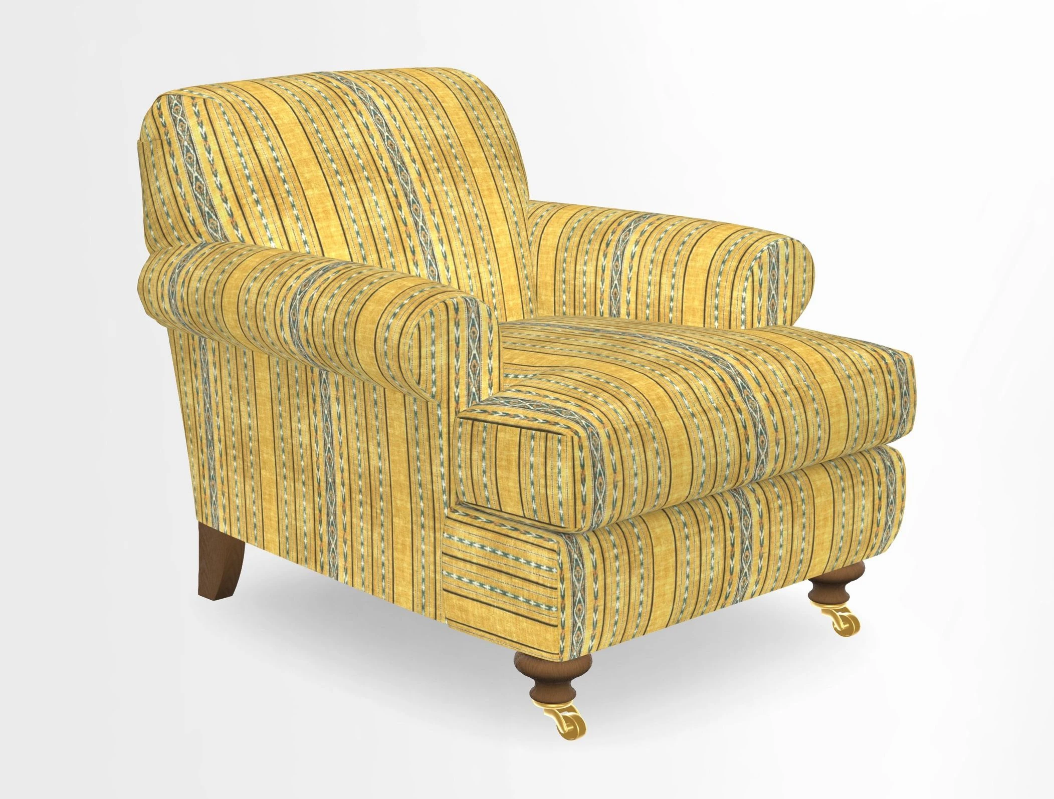 Hampton Chair in Two Tone Plain Biscuit