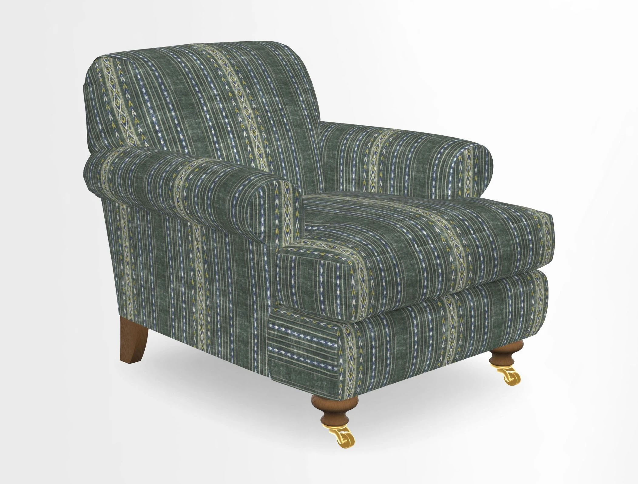 Hampton Chair in Two Tone Plain Biscuit