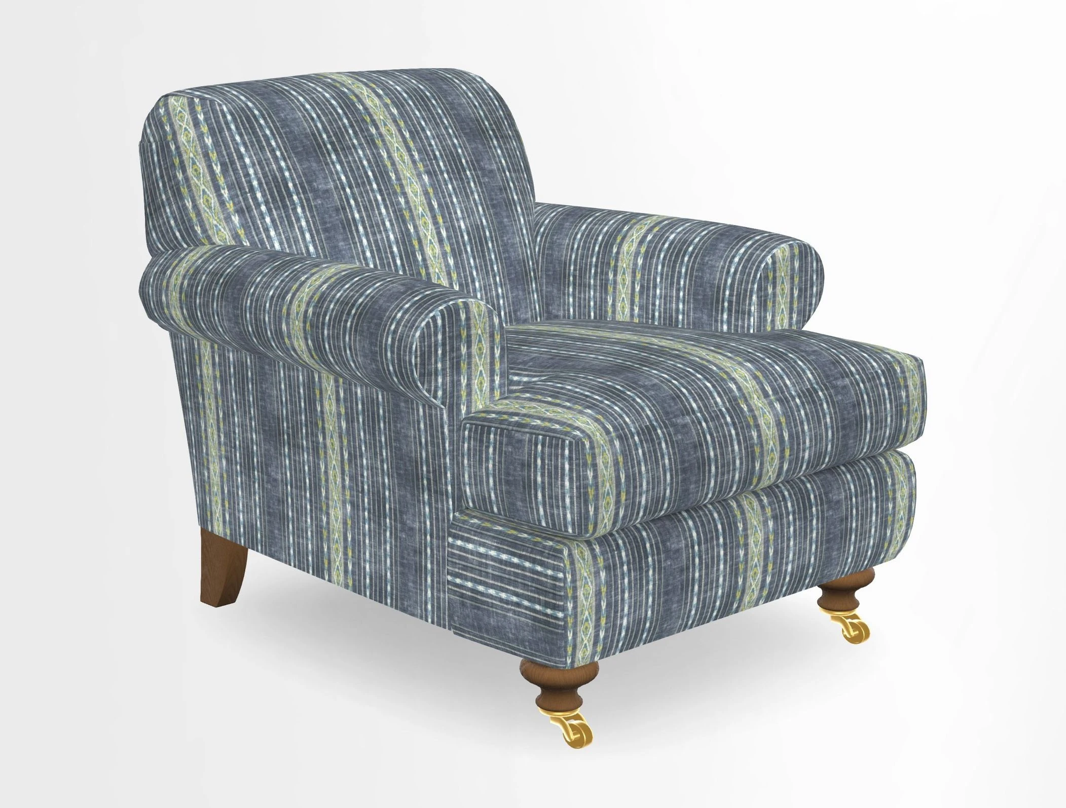 Hampton Chair in Two Tone Plain Biscuit