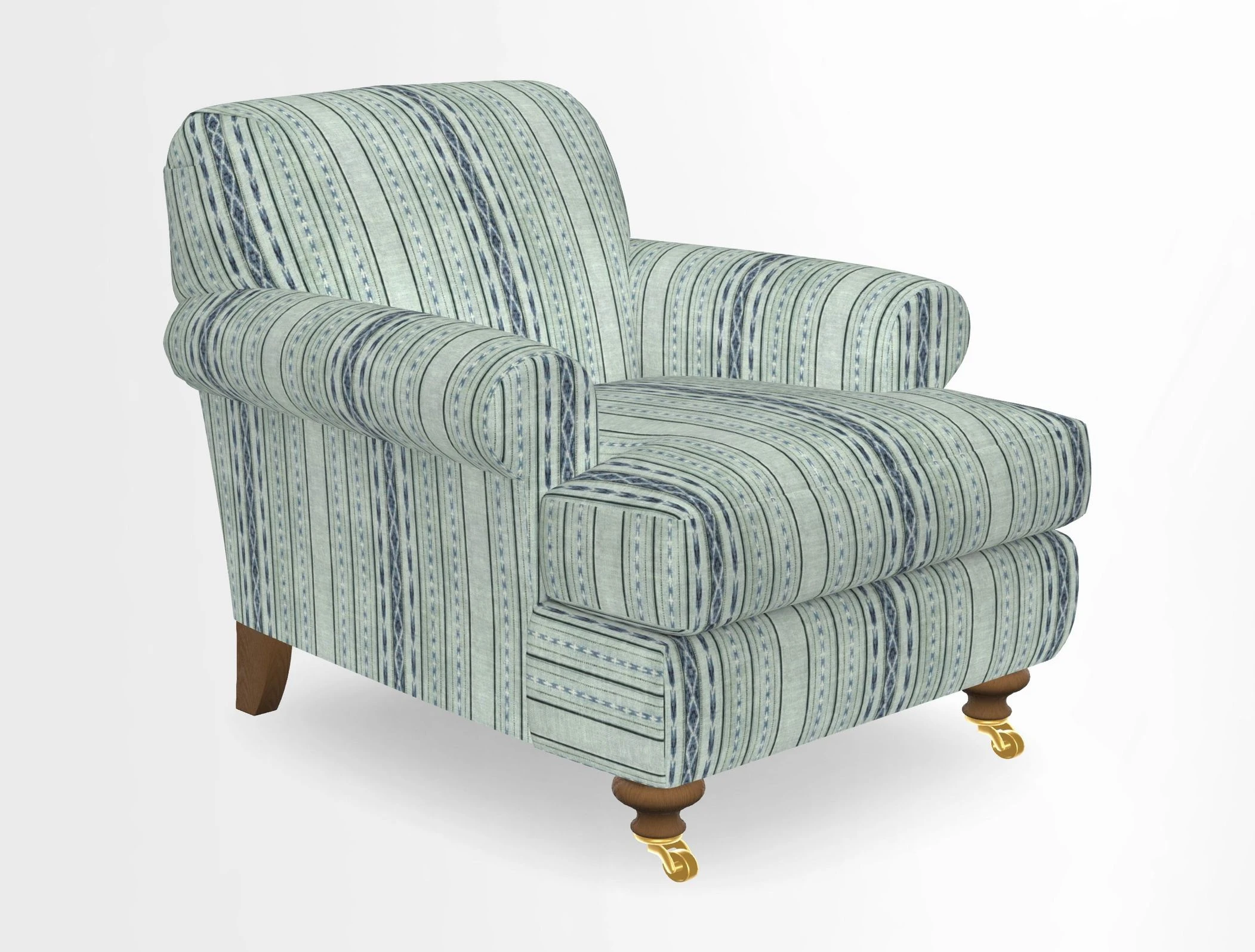 Hampton Chair in Two Tone Plain Biscuit
