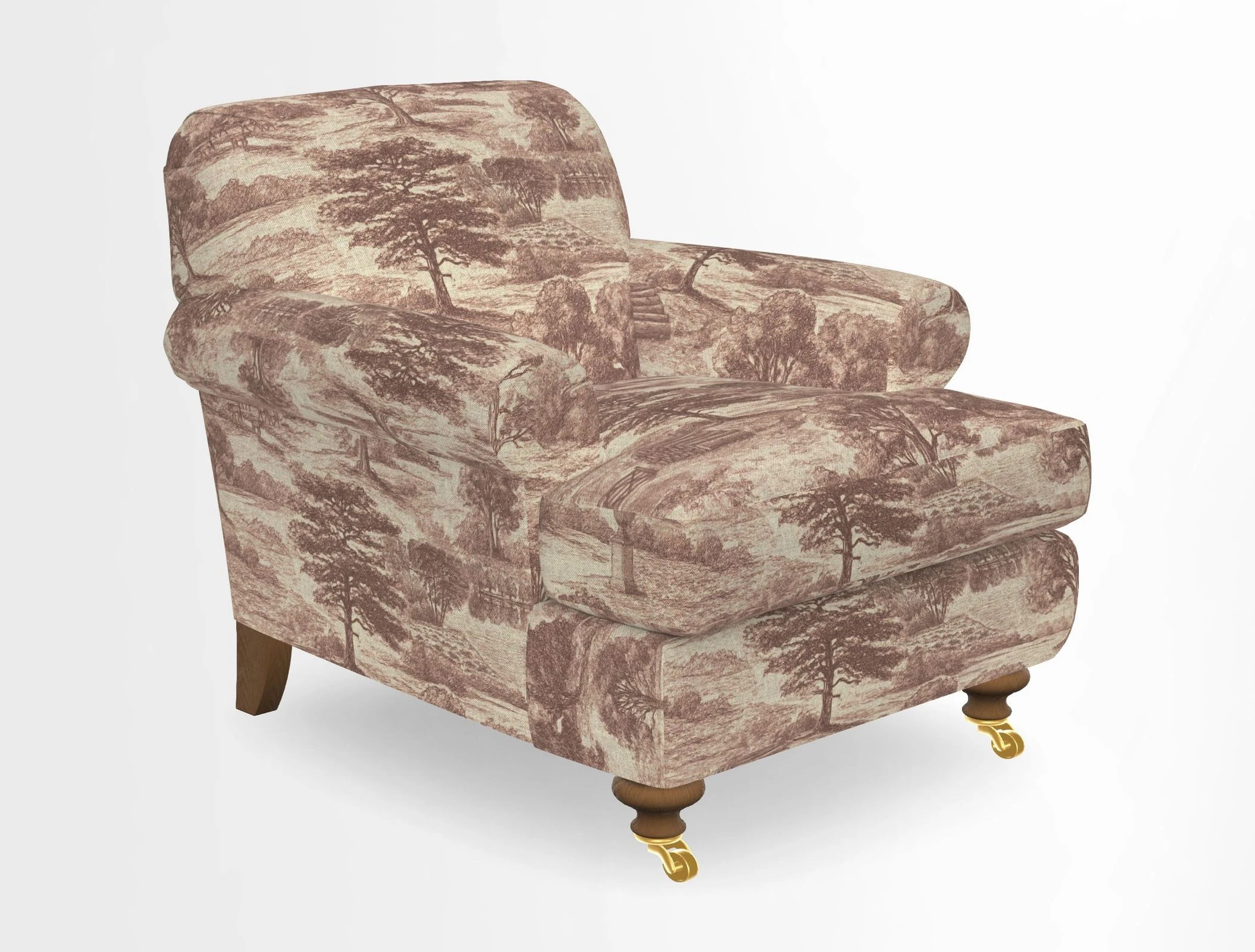 Hampton Chair in Two Tone Plain Biscuit