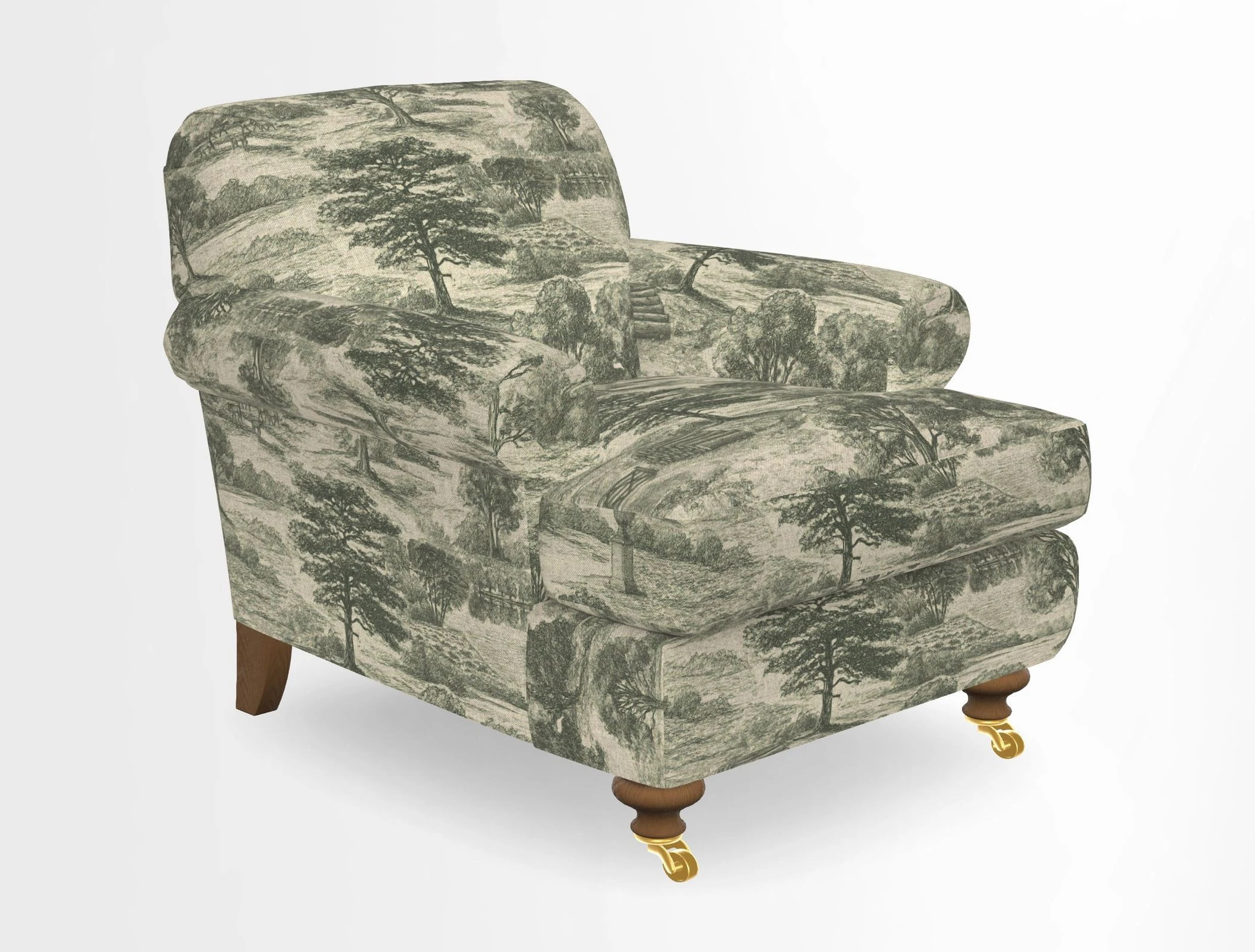 Hampton Chair in Two Tone Plain Biscuit