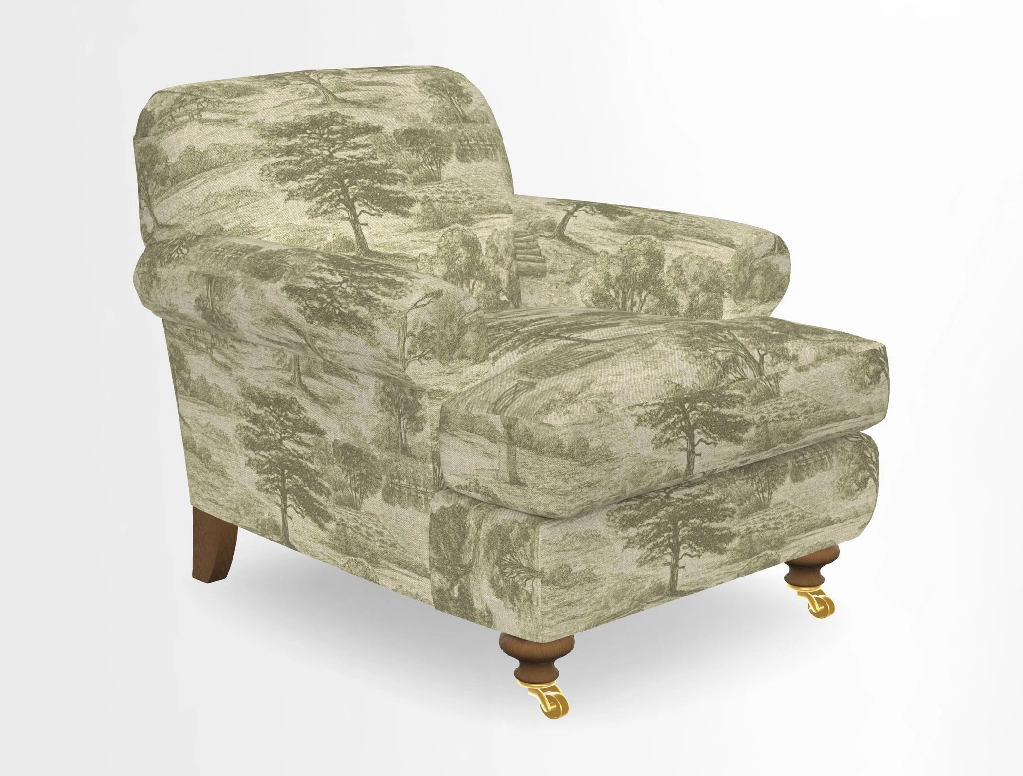 Hampton Chair in Two Tone Plain Biscuit