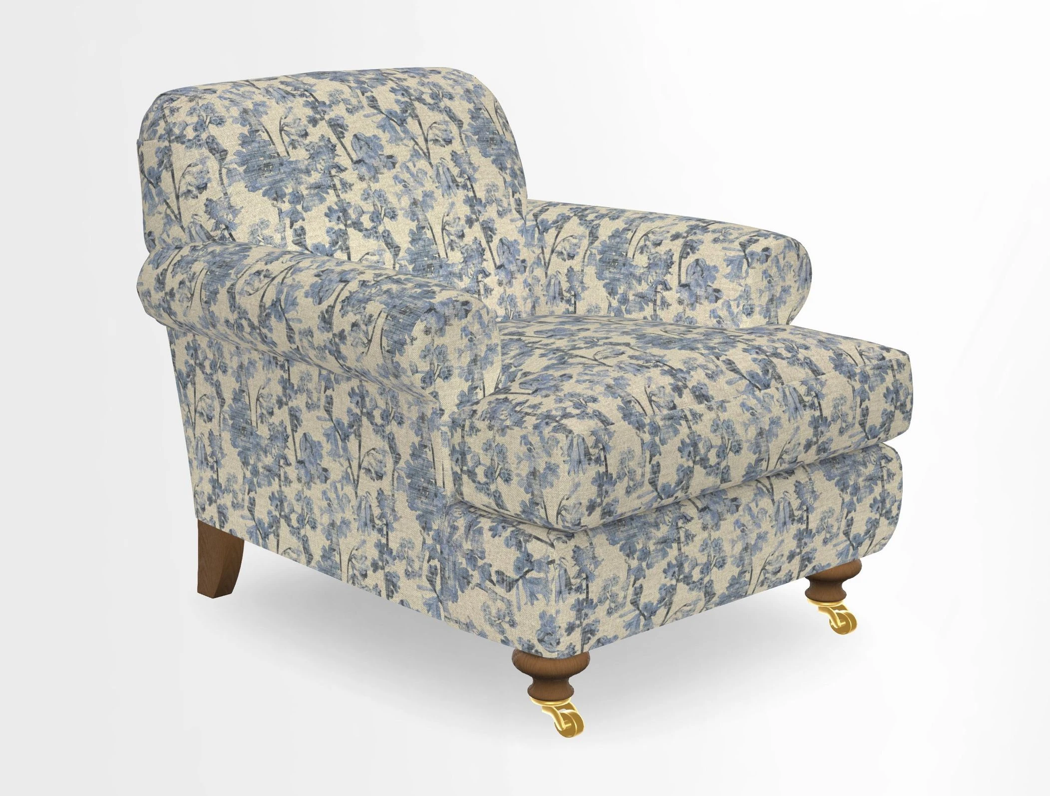 Hampton Chair in Two Tone Plain Biscuit