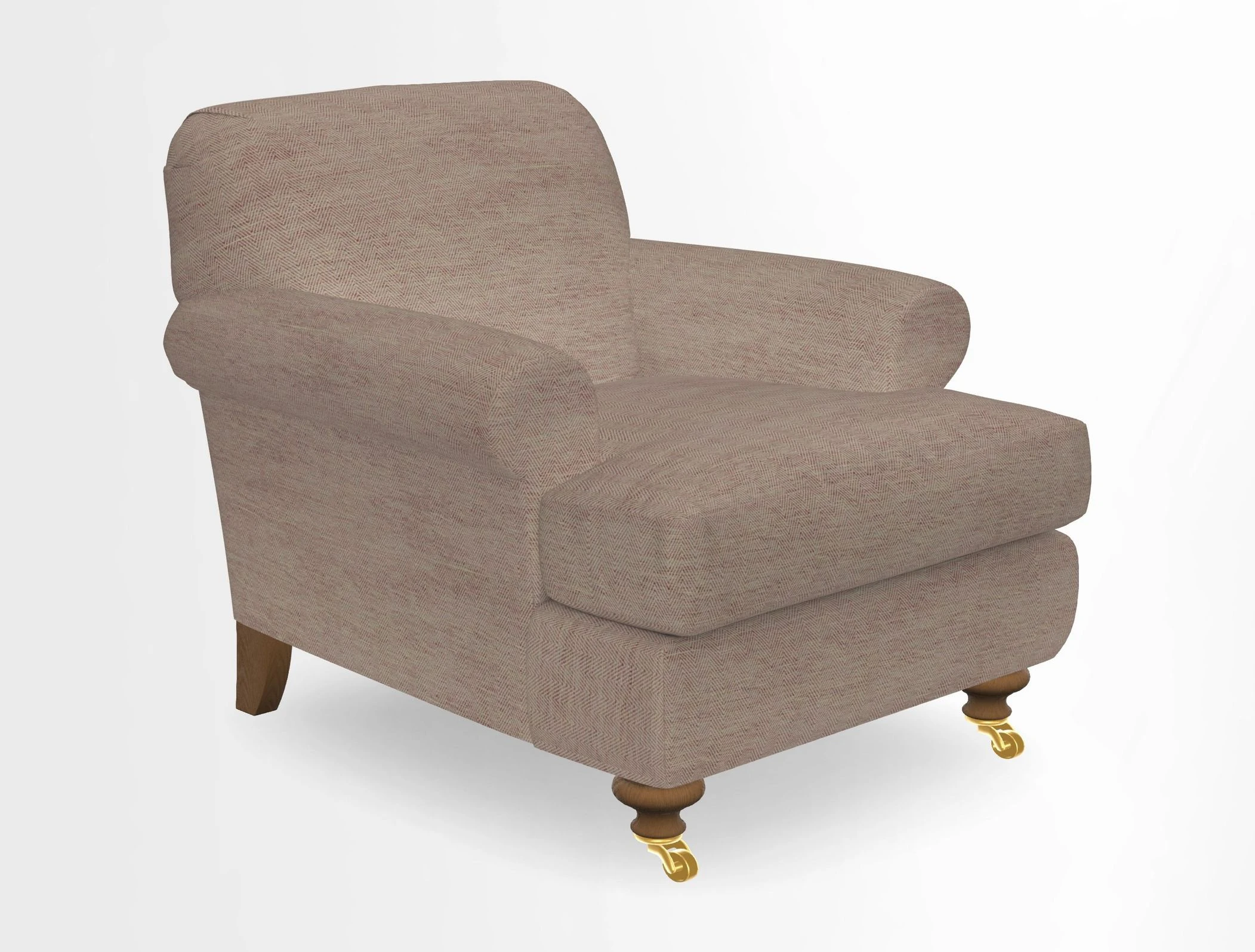 Hampton Chair in Two Tone Plain Biscuit