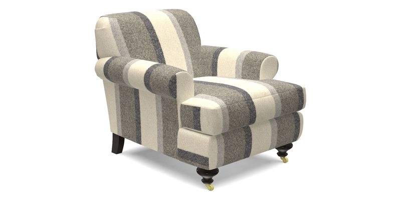Hampton Chair in Two Tone Plain Biscuit