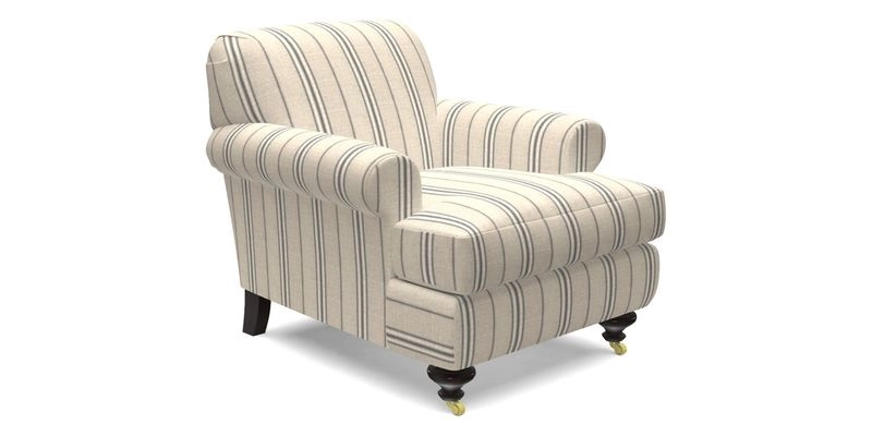 Hampton Chair in Two Tone Plain Biscuit