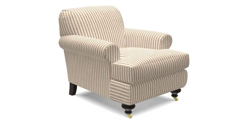 Hampton Chair in Two Tone Plain Biscuit