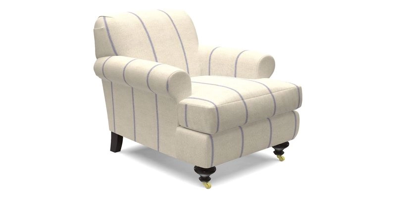 Hampton Chair in Two Tone Plain Biscuit