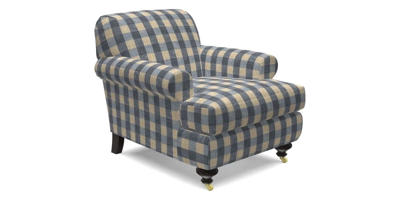 Hampton Chair in Two Tone Plain Biscuit