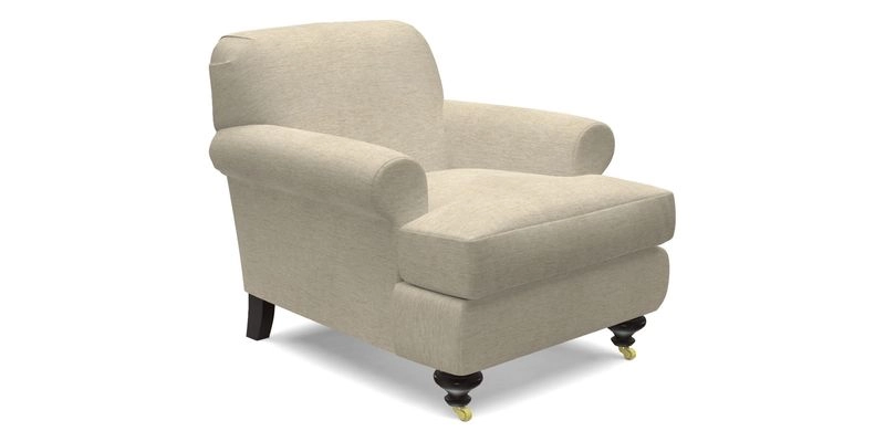 Hampton Chair in Two Tone Plain Biscuit