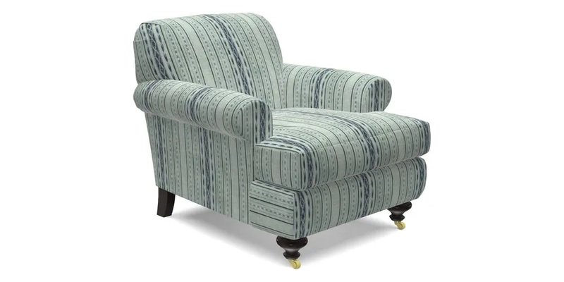 Hampton Chair in Two Tone Plain Biscuit
