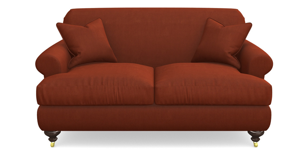 Product photograph of Hampton 2 Seater Sofa In Clever Tough And Eco Velvet - Tawny from Sofas and Stuff Limited