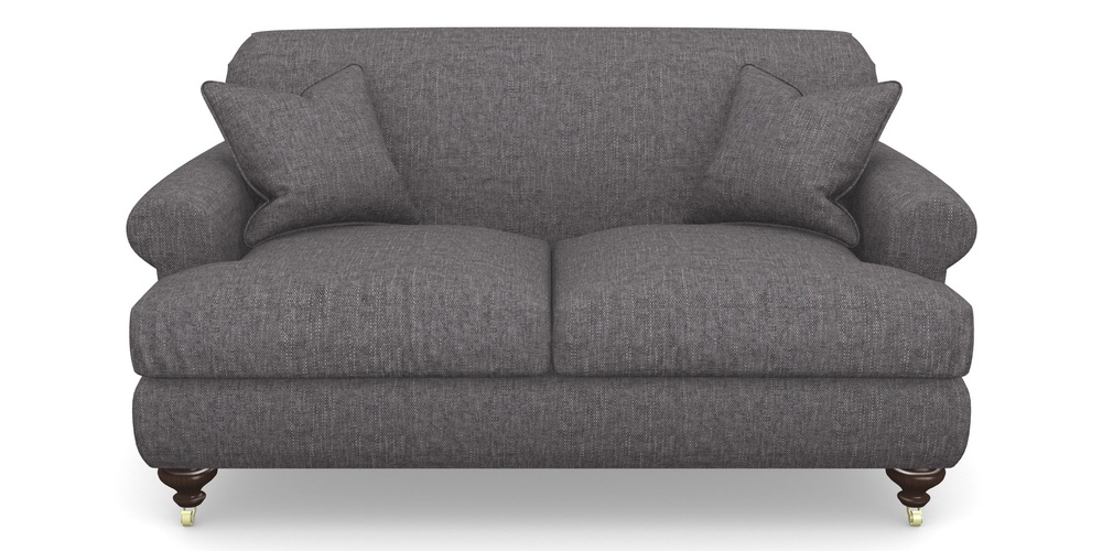 Product photograph of Hampton 2 Seater Sofa In Easy Clean Plain - Ash from Sofas and Stuff Limited