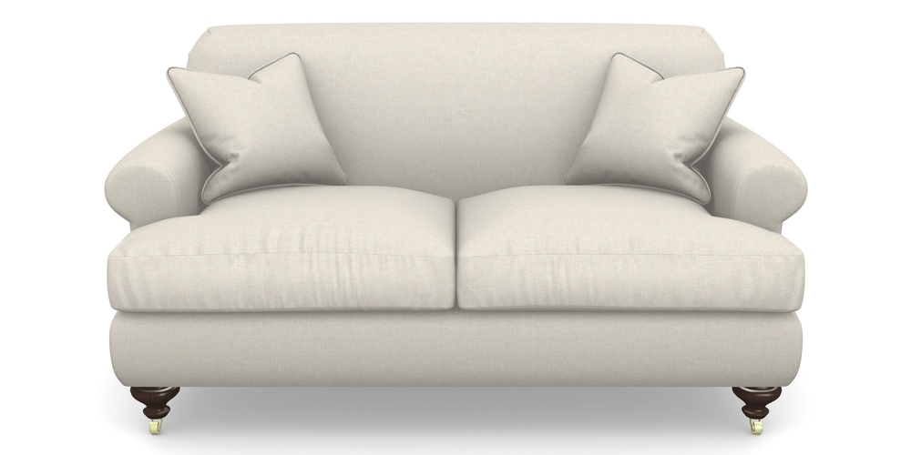 Product photograph of Hampton 2 Seater Sofa In Easy Clean Plain - Chalk from Sofas and Stuff Limited