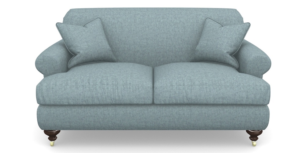 Product photograph of Hampton 2 Seater Sofa In Easy Clean Plain - Polar from Sofas and Stuff Limited