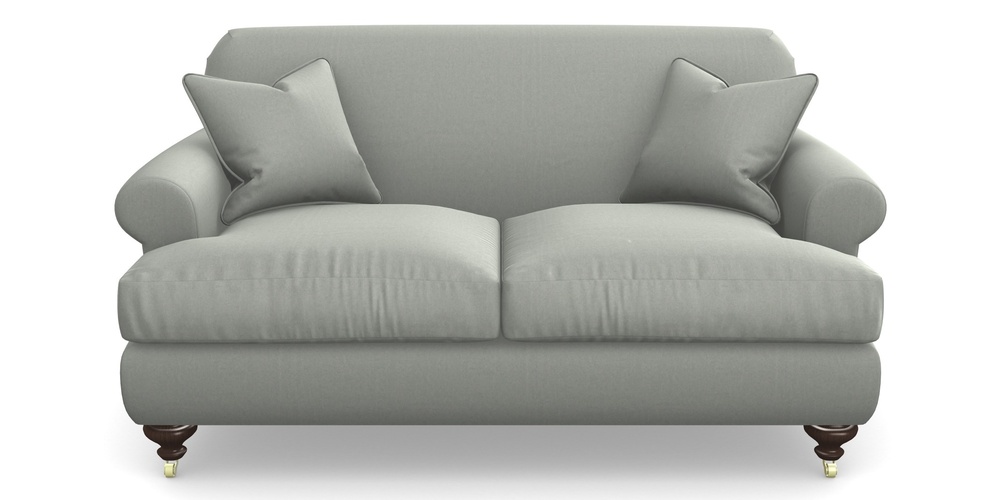 Product photograph of Hampton 2 Seater Sofa In House Velvet - Elephant from Sofas and Stuff Limited