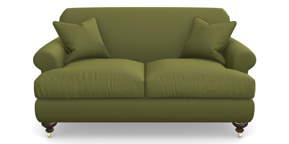 Product photograph of Hampton 2 Seater Sofa In House Velvet - Olive from Sofas and Stuff Limited