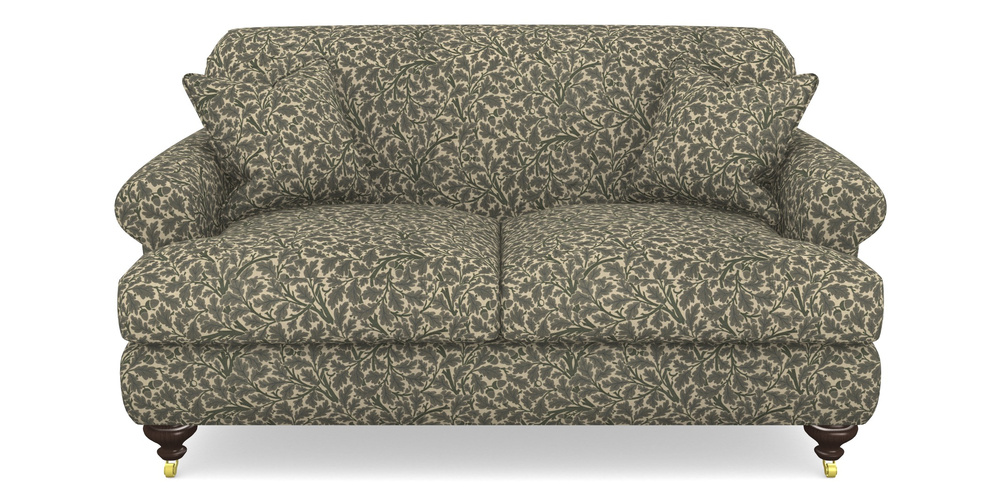 Product photograph of Hampton 2 Seater Sofa In V A Drawn From Nature Collection - Oak Tree - Dark Green from Sofas and Stuff Limited