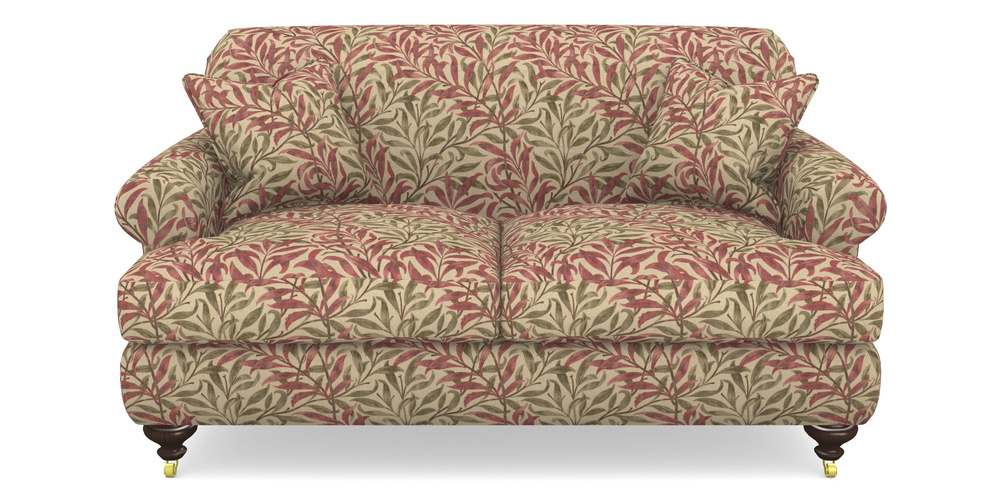 Product photograph of Hampton 2 Seater Sofa In V A Drawn From Nature - Willow Bough Large - Red from Sofas and Stuff Limited