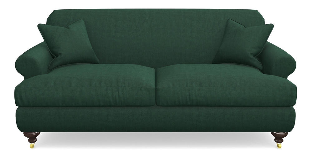 Product photograph of Hampton 3 Seater Sofa In Clever Tough And Eco Velvet - Pine from Sofas and Stuff Limited