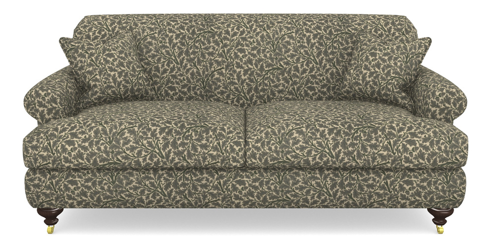 Product photograph of Hampton 3 Seater Sofa In V A Drawn From Nature Collection - Oak Tree - Dark Green from Sofas and Stuff Limited