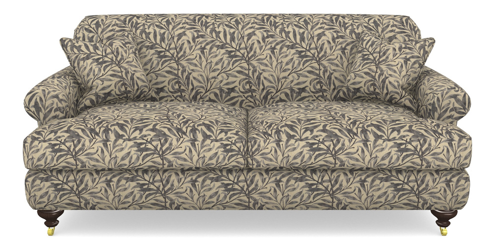 Product photograph of Hampton 3 Seater Sofa In V A Drawn From Nature - Willow Bough Large - Navy from Sofas and Stuff Limited