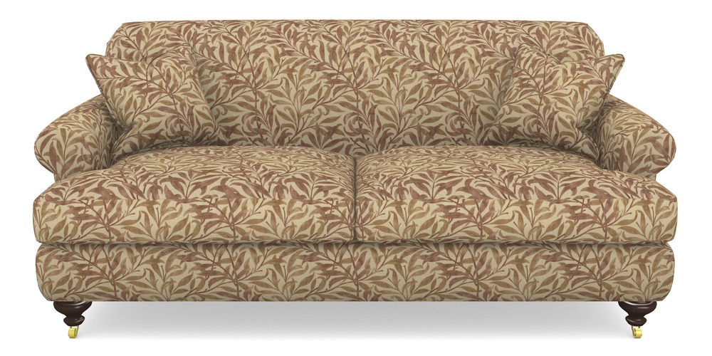 Product photograph of Hampton 3 Seater Sofa In V A Drawn From Nature - Willow Bough Large - Terracotta from Sofas and Stuff Limited