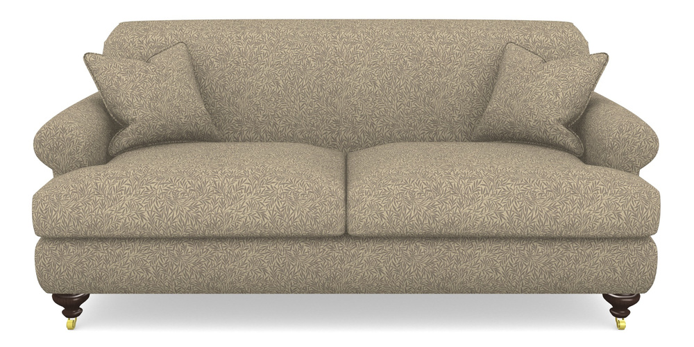 Product photograph of Hampton 3 Seater Sofa In V A Drawn From Nature Collection - Willow - Grey from Sofas and Stuff Limited