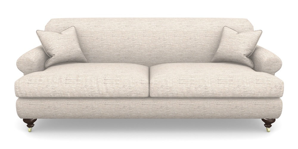 Product photograph of Hampton 4 Seater Sofa In Aqua Clean Hove - Oatmeal from Sofas and Stuff Limited