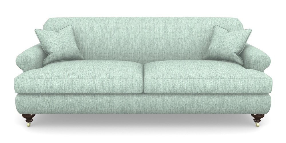 Product photograph of Hampton 4 Seater Sofa In Aqua Clean Tenby - Duck Egg from Sofas and Stuff Limited