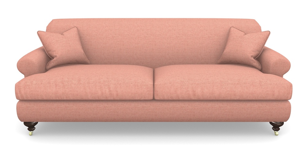 Product photograph of Hampton 4 Seater Sofa In Basket Weave - Peony from Sofas and Stuff Limited