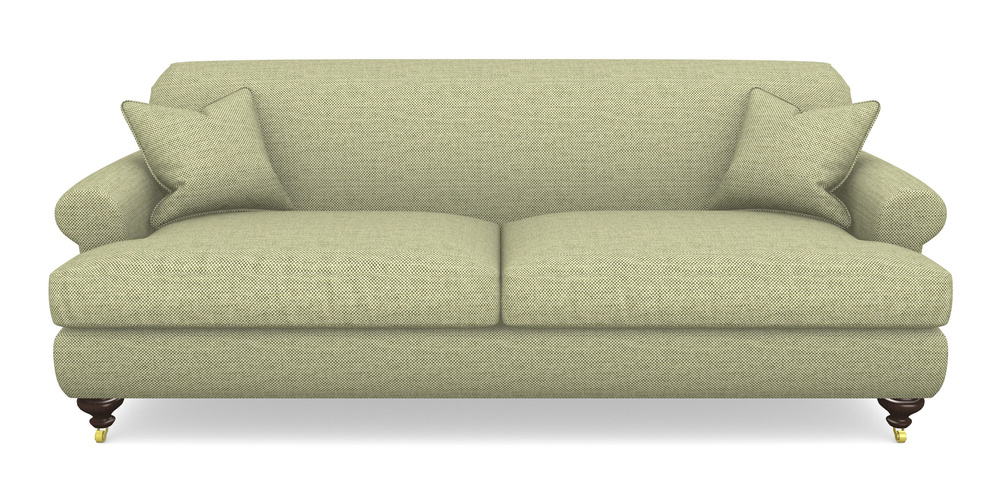 Product photograph of Hampton 4 Seater Sofa In Basket Weave - Sage from Sofas and Stuff Limited