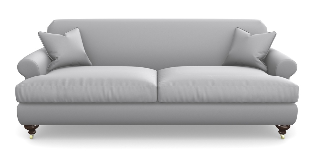 Product photograph of Hampton 4 Seater Sofa In Clever Glossy Velvet - Fifty Shades from Sofas and Stuff Limited