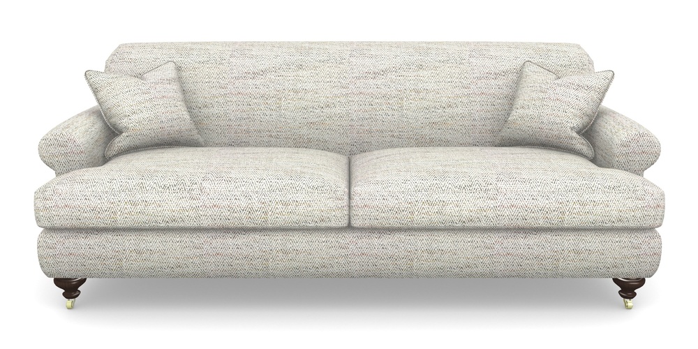 Product photograph of Hampton 4 Seater Sofa In Chunky Herringbone - Chunky Herringbone Natural from Sofas and Stuff Limited