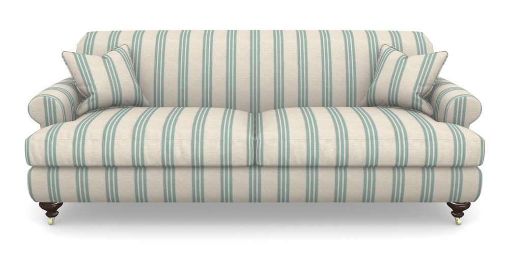 Product photograph of Hampton 4 Seater Sofa In Cloth 18 Stripes - Bengal - Basil from Sofas and Stuff Limited