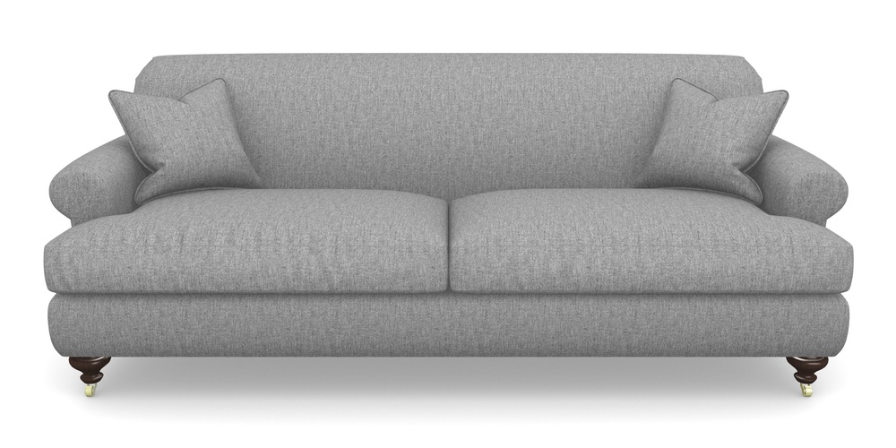 Product photograph of Hampton 4 Seater Sofa In Clever Cotton Mix - Iron from Sofas and Stuff Limited