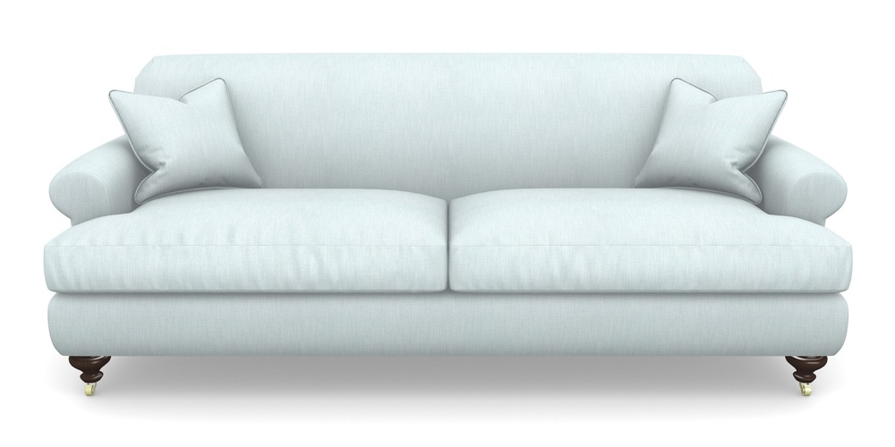 Product photograph of Hampton 4 Seater Sofa In Clever Cotton Mix - Mineral from Sofas and Stuff Limited