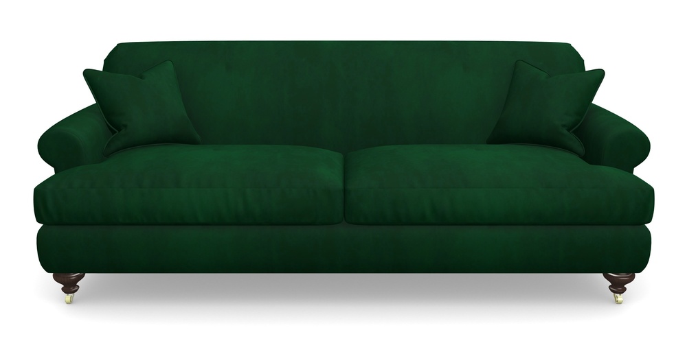Product photograph of Hampton 4 Seater Sofa In House Clever Velvet - Fern from Sofas and Stuff Limited