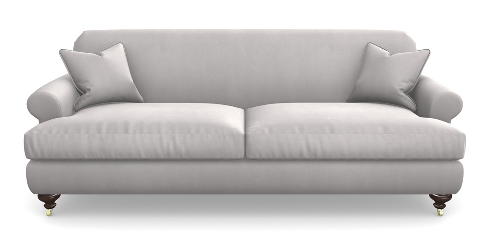 Product photograph of Hampton 4 Seater Sofa In House Clever Velvet - Mist from Sofas and Stuff Limited