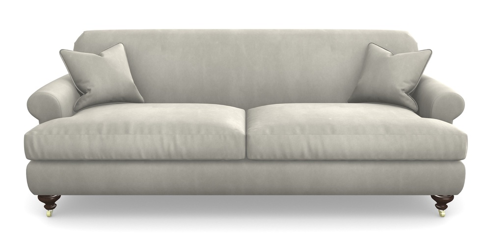 Product photograph of Hampton 4 Seater Sofa In House Clever Velvet - Stone from Sofas and Stuff Limited
