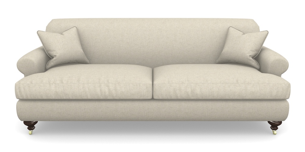Product photograph of Hampton 4 Seater Sofa In House Linen 1 - Natural from Sofas and Stuff Limited