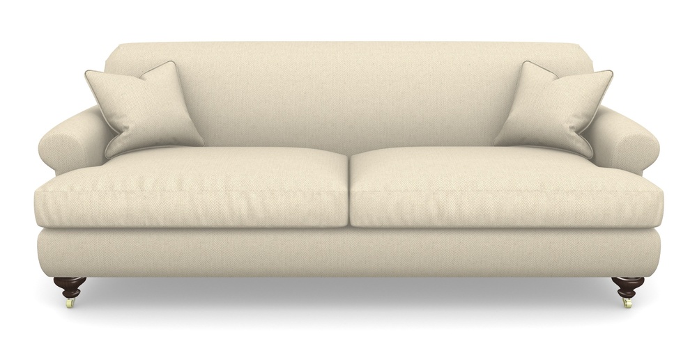 Product photograph of Hampton 4 Seater Sofa In House Linen 2 - Natural from Sofas and Stuff Limited