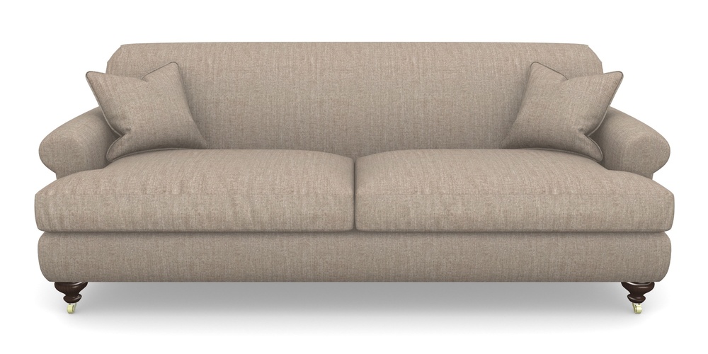 Product photograph of Hampton 4 Seater Sofa In House Plain - Nutmeg from Sofas and Stuff Limited