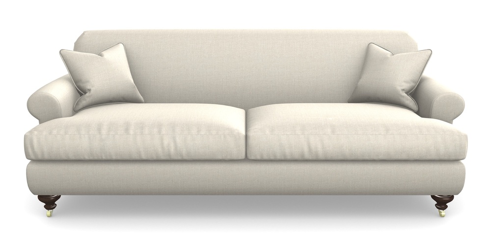 Product photograph of Hampton 4 Seater Sofa In House Plain - Putty from Sofas and Stuff Limited