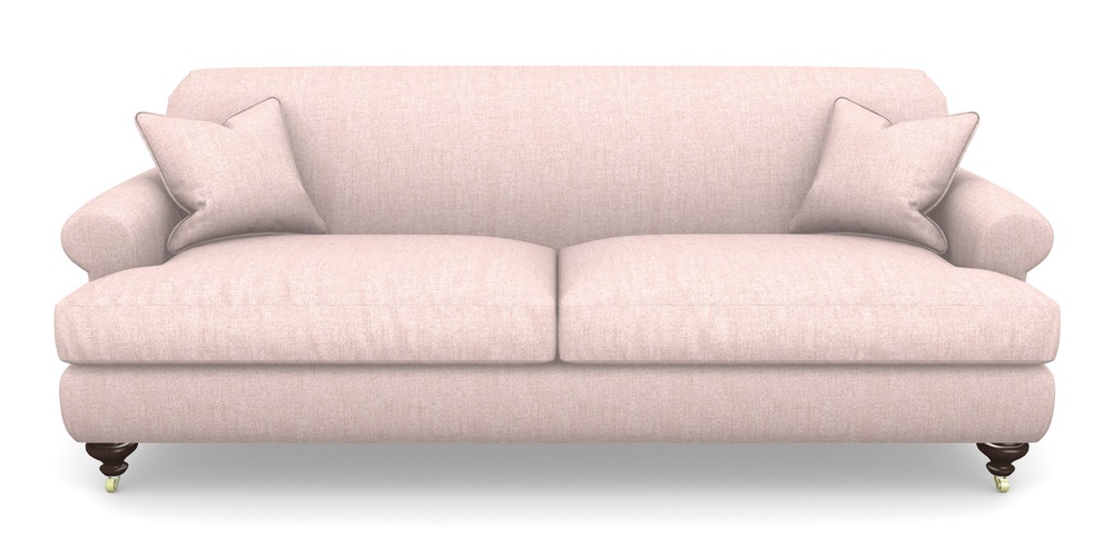 Product photograph of Hampton 4 Seater Sofa In House Plain - Rose from Sofas and Stuff Limited