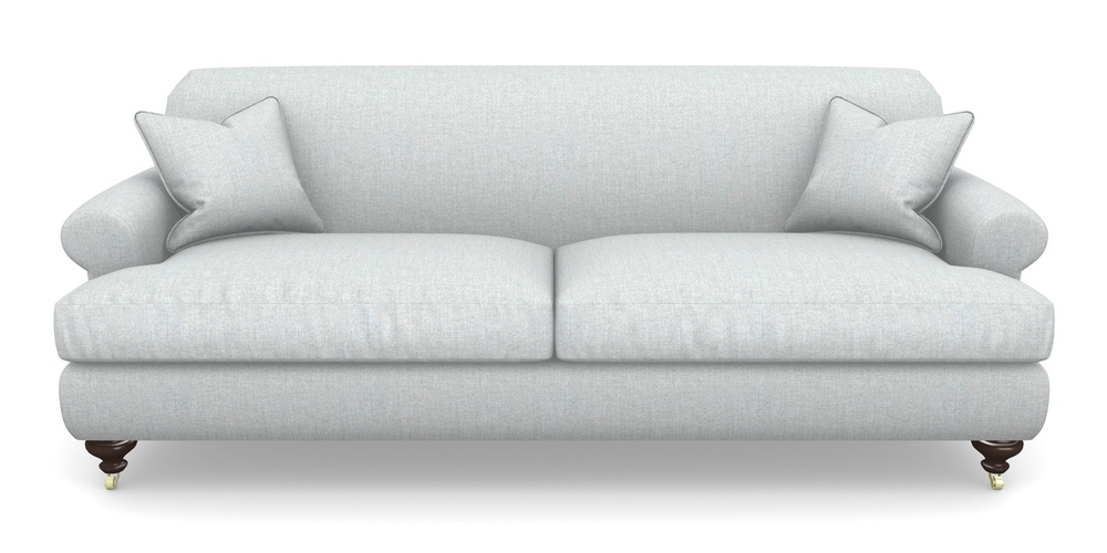 Product photograph of Hampton 4 Seater Sofa In House Plain - Silver from Sofas and Stuff Limited