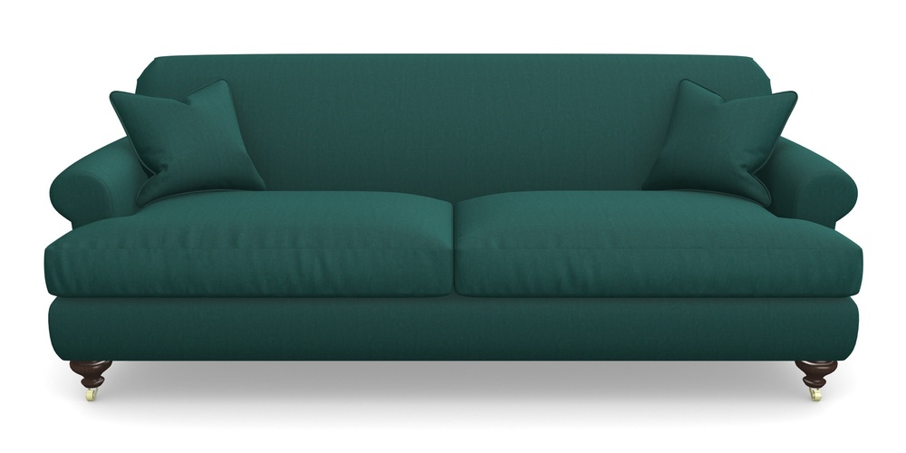 Product photograph of Hampton 4 Seater Sofa In House Velvet - Peacock from Sofas and Stuff Limited